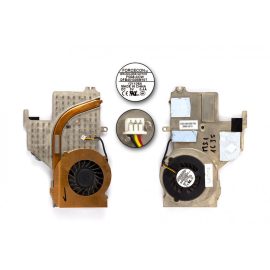   MSI Megabook M673X, MS-1635 használt komplett hűtő ventilátor egység (E32-0401362-F05)