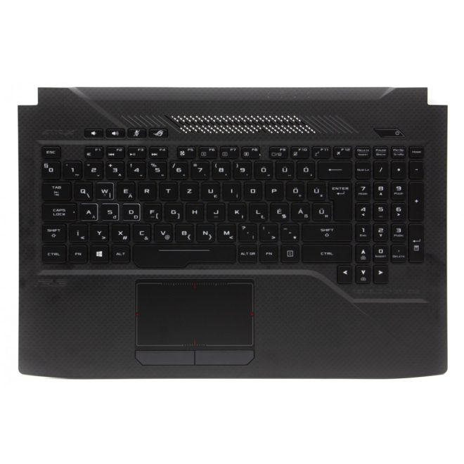 Asus GL503 fekete magyar Laptop billentyűzet