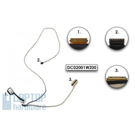   Lenovo Legion Y520-15IKBN használt LCD kijelző kábel (5C10N00226, DC02001WZ00)