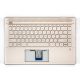 HP Pavilion 14-CE1000 arany arab angol Laptop billentyűzet