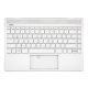 HP Envy 13T-AH100 ezüst héber Laptop billentyűzet
