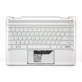   HP Spectre X360 13T-AE000 ezüst bolgár / bulgár Laptop billentyűzet