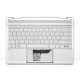 HP Spectre X360 13-AE000 ezüst bolgár / bulgár Laptop billentyűzet