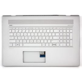 HP Envy 17-AE100 ezüst portugál Laptop billentyűzet