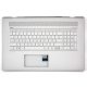 HP Envy 17-AE100, 17T-AE100, 17M-AE sorozathoz gyári új portugál ezüst háttér-világításos billentyűzet modul (925477-131)