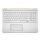 HP Envy X360 15-BP ezüst norvég Laptop billentyűzet