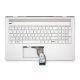 HP Pavilion 15-CC5 ezüst norvég Laptop billentyűzet