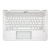 HP Pavilion X360 14T-CD000 ezüst héber Laptop billentyűzet
