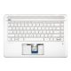 HP Pavilion 14-CE1000 ezüst cseh/szlovák Laptop billentyűzet