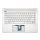HP Pavilion 14-CE2000 ezüst norvég Laptop billentyűzet