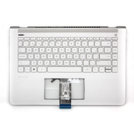 HP Pavilion 14-BK000 ezüst spanyol Laptop billentyűzet