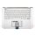 HP Pavilion 14-bk000 sorozathoz gyári új ezüst spanyol háttér-világításos billentyűzet modul (930259-071)