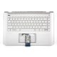 HP Pavilion 14-BK000 ezüst spanyol Laptop billentyűzet