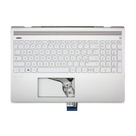 HP Pavilion 15-CK0 ezüst-fehér olasz Laptop billentyűzet