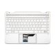 HP Spectre X360 ezüst olasz Laptop billentyűzet