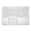 HP Envy X360 15-BP100, 15T-BP100, 15M-BP100 sorozathoz gyári új portugál ezüst háttér-világításos billentyűzet modul (UMA) (934640-131)