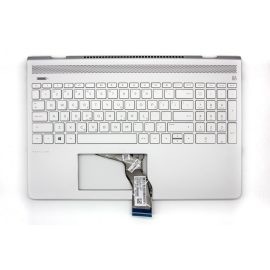 HP Pavilion 15-CK0 ezüst görög Laptop billentyűzet