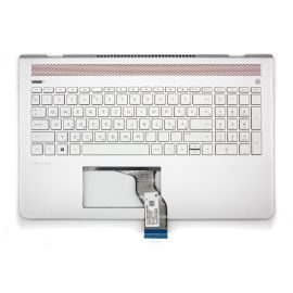   HP Pavilion 15T-CC500 sorozathoz gyári új ezüst magyar billentyűzet modul (929868-211)