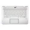 HP Pavilion X360 14T-CD000 ezüst US angol Laptop billentyűzet