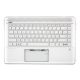 HP Pavilion 14-CE3000 ezüst flamand Laptop billentyűzet
