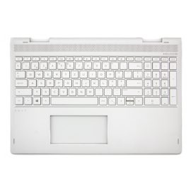 HP Envy X360 15T-BP000 ezüst svájci Laptop billentyűzet