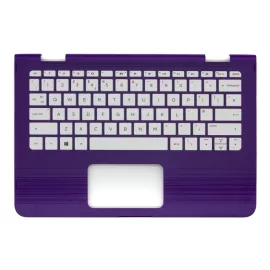   HP Stream x360 11-aa0 lila-fehér UK angol Laptop billentyűzet