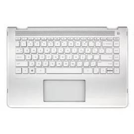   HP Pavilion X360 14-BA0 ezüst bolgár / bulgár Laptop billentyűzet