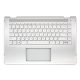 HP Pavilion X360 14-BA0 ezüst bolgár / bulgár Laptop billentyűzet