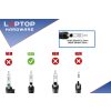 Samsung T10 19V 3,16A 60W-os új, gyárival megegyező minőségű helyettesítő laptop töltő
