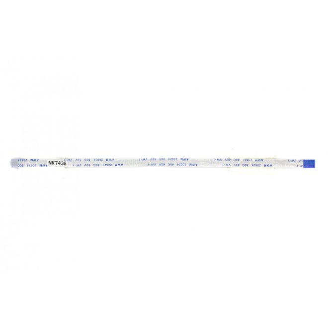 AWM gyári új  fordított 10pin, 200mm hosszú, 5mm széles fordított szalagkábel (20624 80C 60V VM-1)