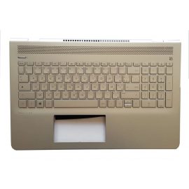   HP Pavilion 15T-CC500 sorozathoz gyári új ezüst cseh-szlovák billentyűzet modul (929868-FL1)