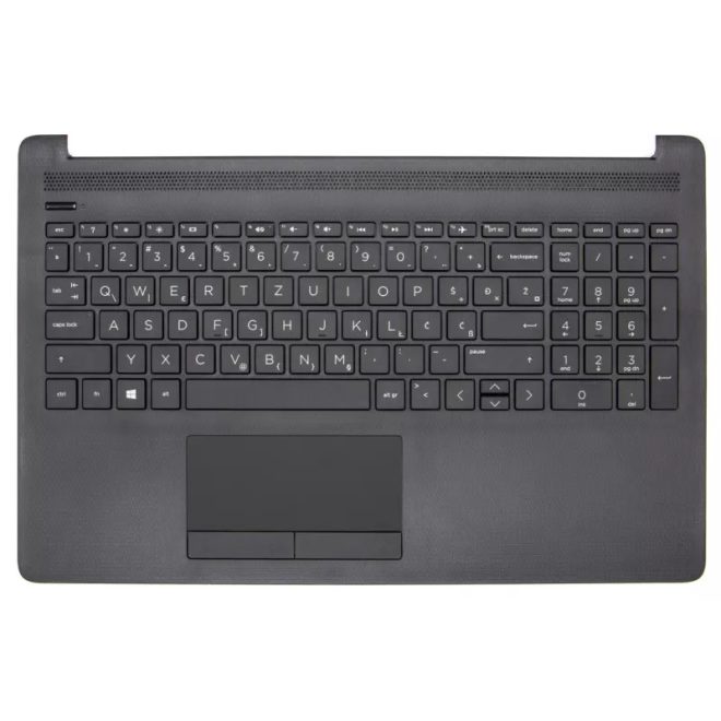 HP 15-da, 15-db gyári új fekete török billentyűzet modul touchpaddal (L20387-141)
