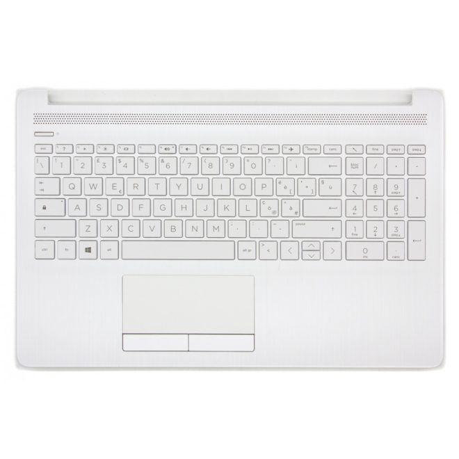 HP 15 15-da03 fehér olasz Laptop billentyűzet