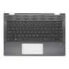 HP Pavilion X360 14T-CD000 fekete-arany spanyol Laptop billentyűzet