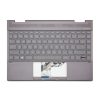 HP Spectre x360 13-AE000, 13T-AE000 gyári új lila-fekete román háttér-világításos billentyűzet modul (942040-271)