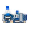 HP 250 G6, 15-BS0, 15-BW0 sorozathoz gyári új touchpad gomb panel kábellel (L07306-001, 924993-001, LS-E792P)