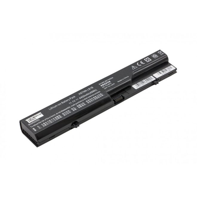 HP 4320t Laptop Akkumulátor, új, gyárival megegyező minőségű helyettesítő, 6 cellás (4400mAh)