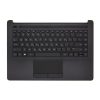 HP 14 14-cm000 fekete görög Laptop billentyűzet