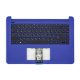 HP 14 14-BP0 kék orosz Laptop billentyűzet