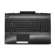 HP Omen 15T-DC000 fekete-fehér török Laptop billentyűzet