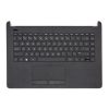 HP 14 14-bw5 fekete román Laptop billentyűzet