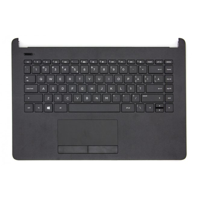 HP 14 14-bw5 fekete román Laptop billentyűzet