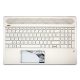 HP Pavilion 15-CS0, 15-CS1, 15T-CS0, 15T-CS1 sorozathoz gyári új rózsaarany háttér-világításos belga billentyűzet modul (L24754-A41)