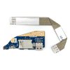 Lenovo IdeaPad Yoga 530-14IKB, Flex 6-14IKB gyári új USB / Kártyaolvasó / IO panel kábellel (5C50R08719)
