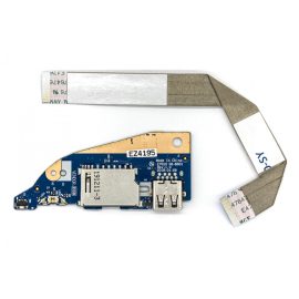   Lenovo IdeaPad Yoga 530-14IKB, Flex 6-14IKB gyári új USB / Kártyaolvasó / IO panel kábellel (5C50R08719)