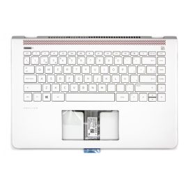 HP Pavilion 14-BK000 ezüst spanyol Laptop billentyűzet