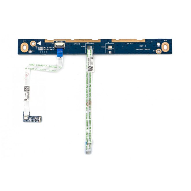 HP Pavilion G7-1000, G7-1100, G7-1200, G7-1300 használt bekapcsoló panel kábellel (640214-001, DA0R22TB6D0)