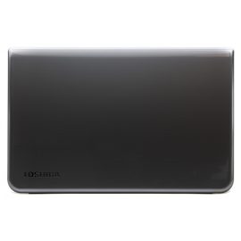   Toshiba Satellite L50-A gyári új szürke (vonalmintás) LCD kijelző hátlap zsanérokkal (H000056060, 13N0-C3A0B01)