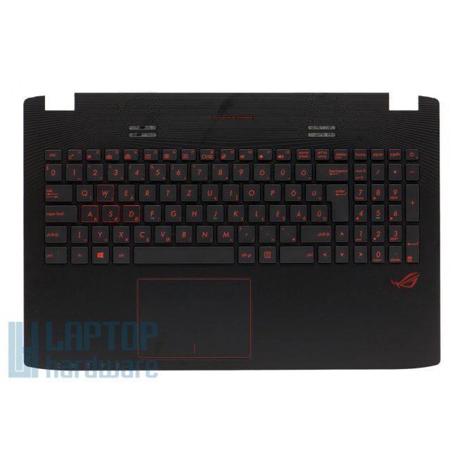 Asus ROG GL552VW fekete-piros magyar Laptop billentyűzet