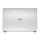 Acer Aspire V5-431, V5-471 használt ezüst LCD hátlap zsanérral (60.M3BN1.003)